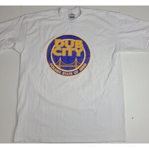 Dub City Golden State‎ Warriors Vintage Shirt Size 2XL Tall